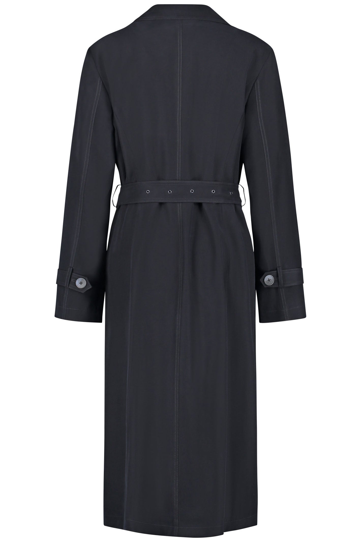 Gerry Weber 350003 31172 Navy Trench Coat Dotique