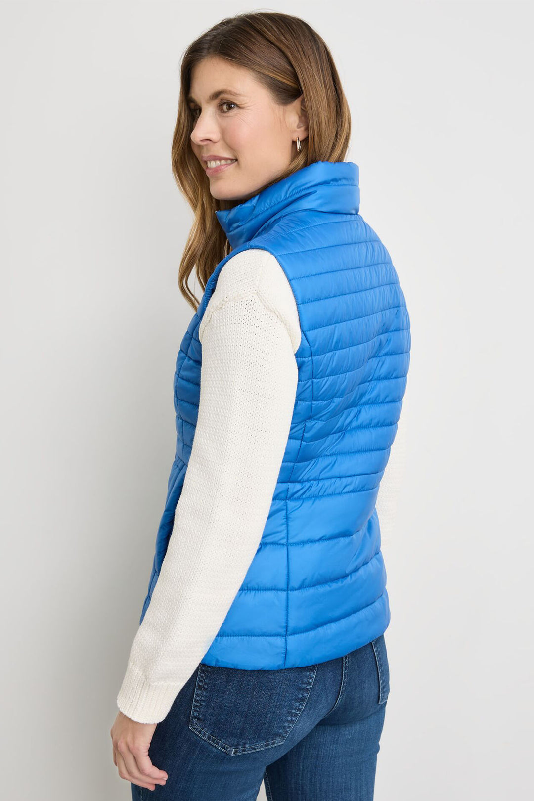 Gerry Weber 440356-31193 Padded Gilet Aurora Blue - Dotique