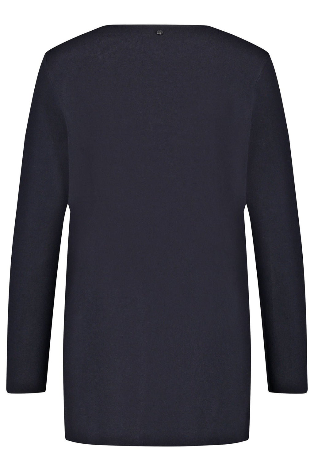 Gerry Weber 935032-44713 Navy Open Front Round Neck Cardigan - Dotique Chesterfield