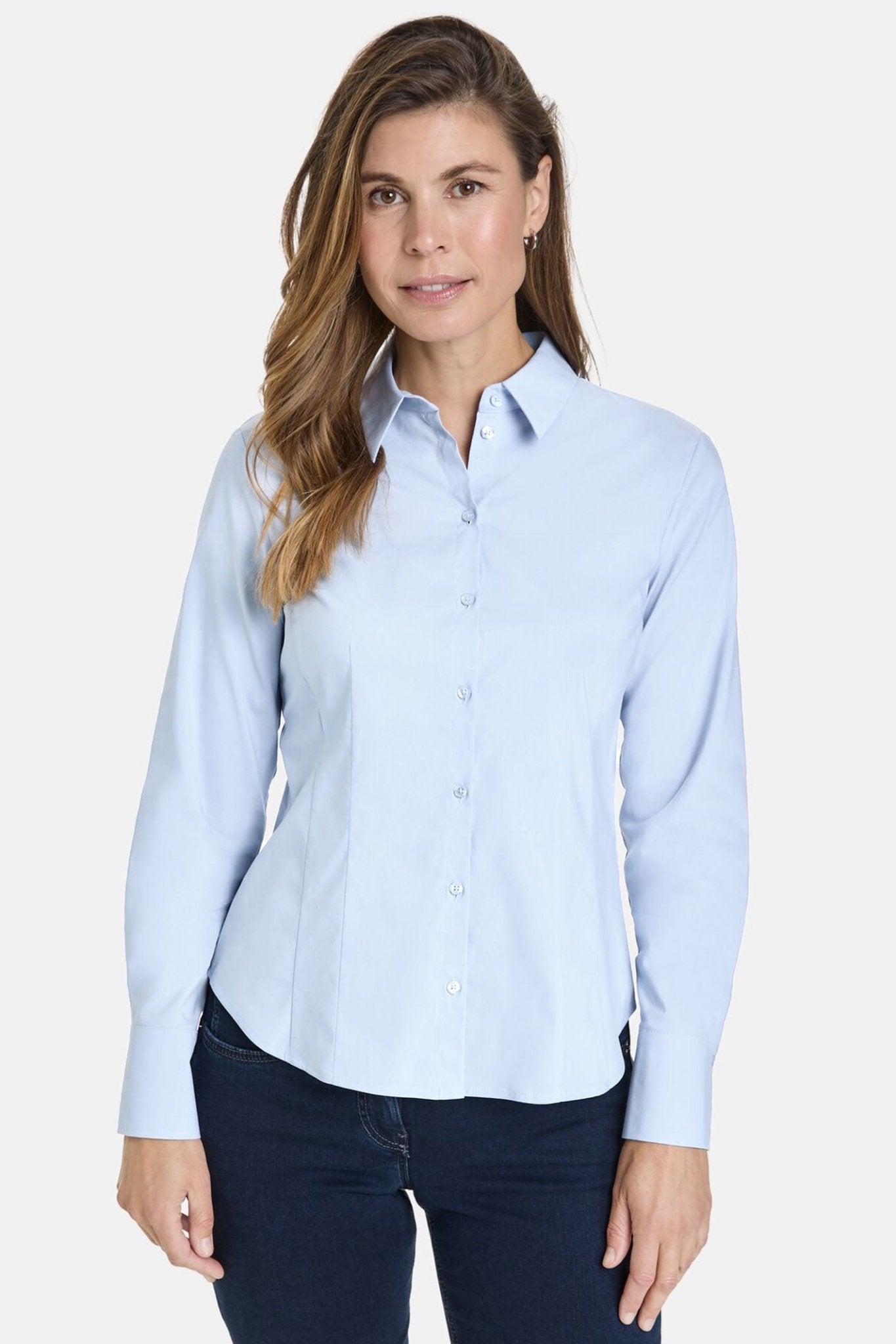 Gerry Weber 965054-31443 Shirt Light Blue - Dotique