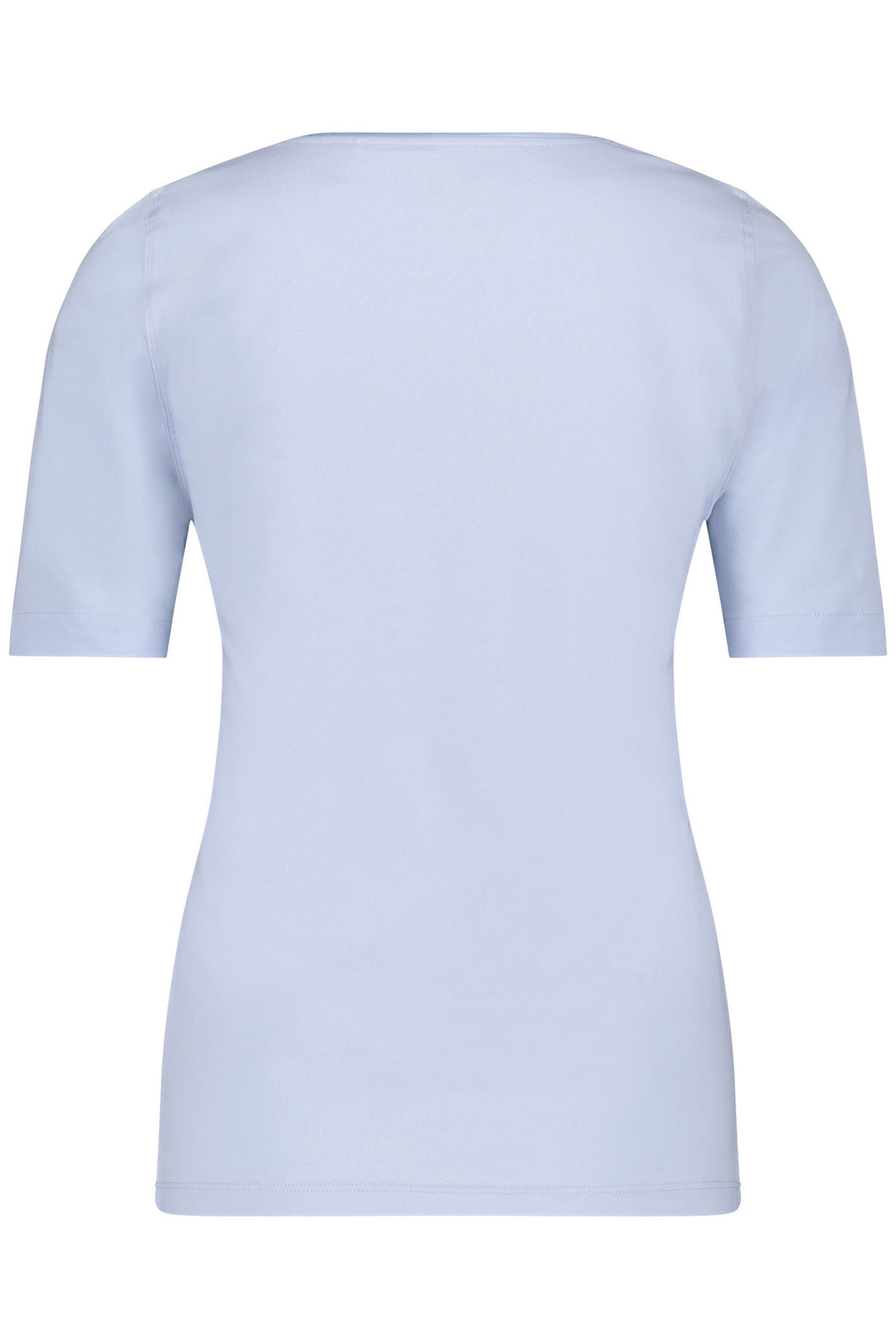 Gerry Weber 977048-44000 Light Blue Round Neck T-Shirt - Dotique Chesterfield