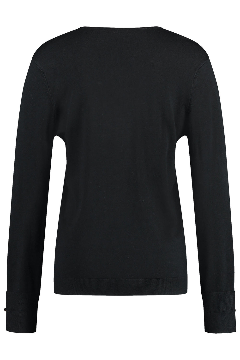 Gerry Weber 978062-44727 Jumper Black V-Neck - Dotique