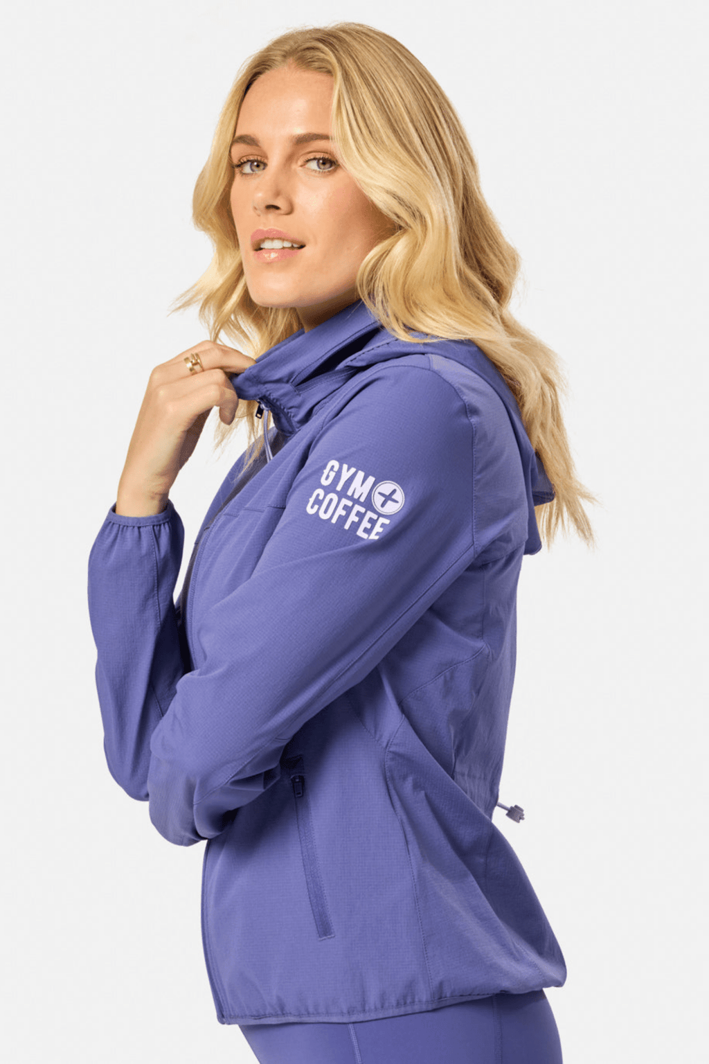 Gym+Coffee Celero Jacket - Violet Smoke - Dotique - Gym+Coffee