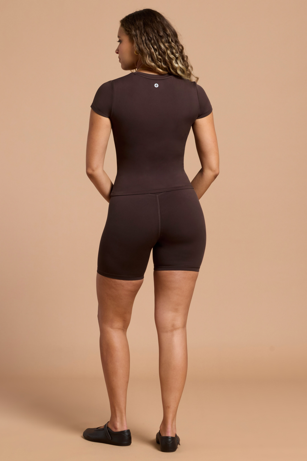 Gym+Coffee Daily Kind Tee Mocha Bean