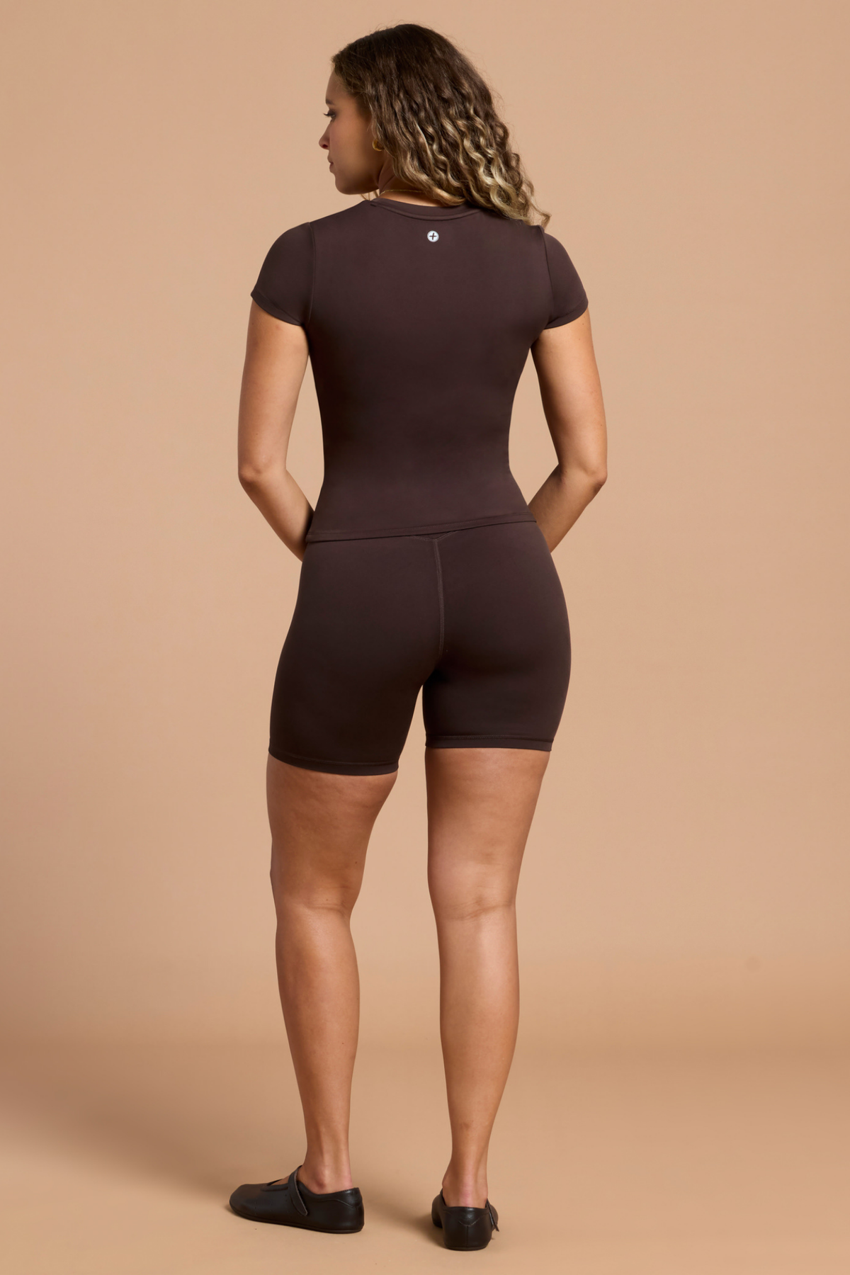 Gym+Coffee Daily Kind Tee Mocha Bean