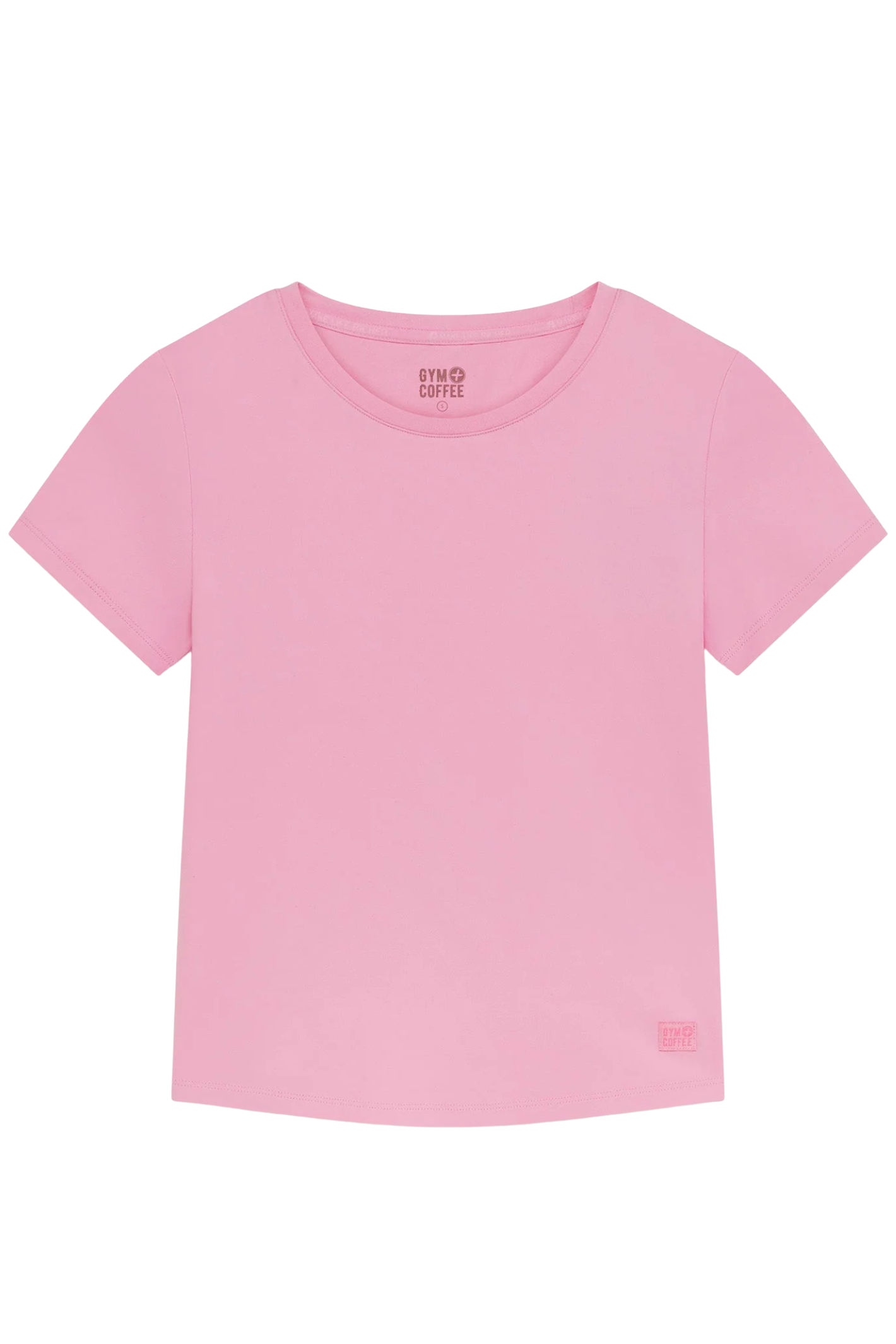 Gym+Coffee Daily Urban Tee in Pink Blossom classic fit soft fabric by gym+coffee shop gym+coffee at Dotique