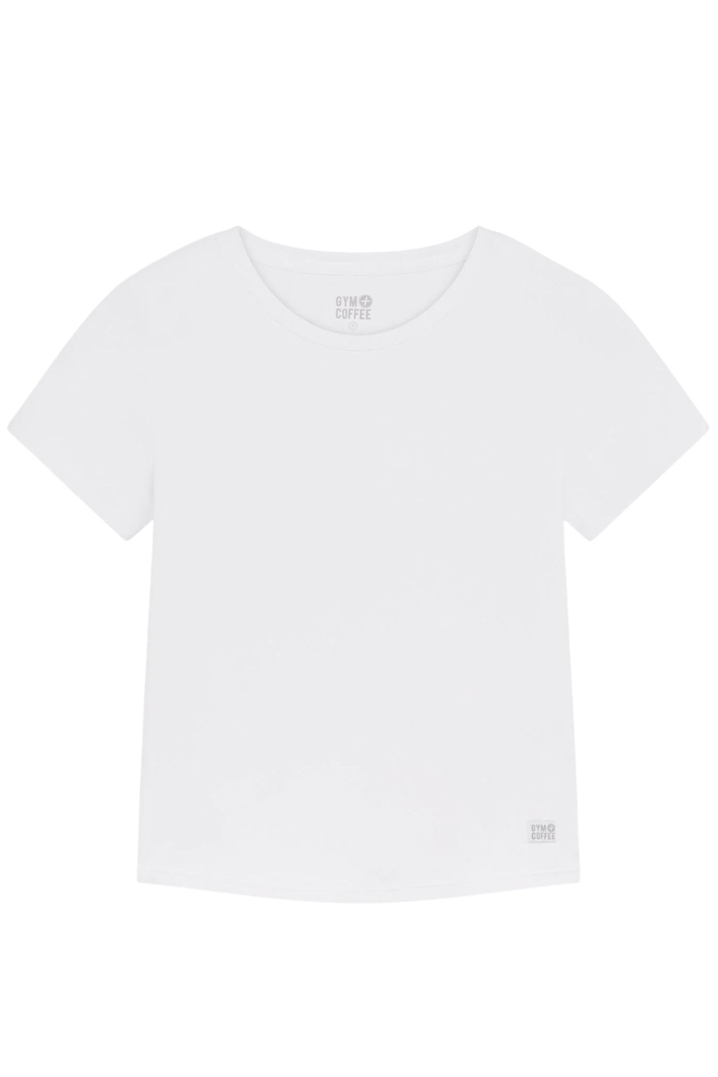 Gym+Coffee Daily Urban Tee in Ultra White by Gym+Coffee, simple style you can shop at Dotique.