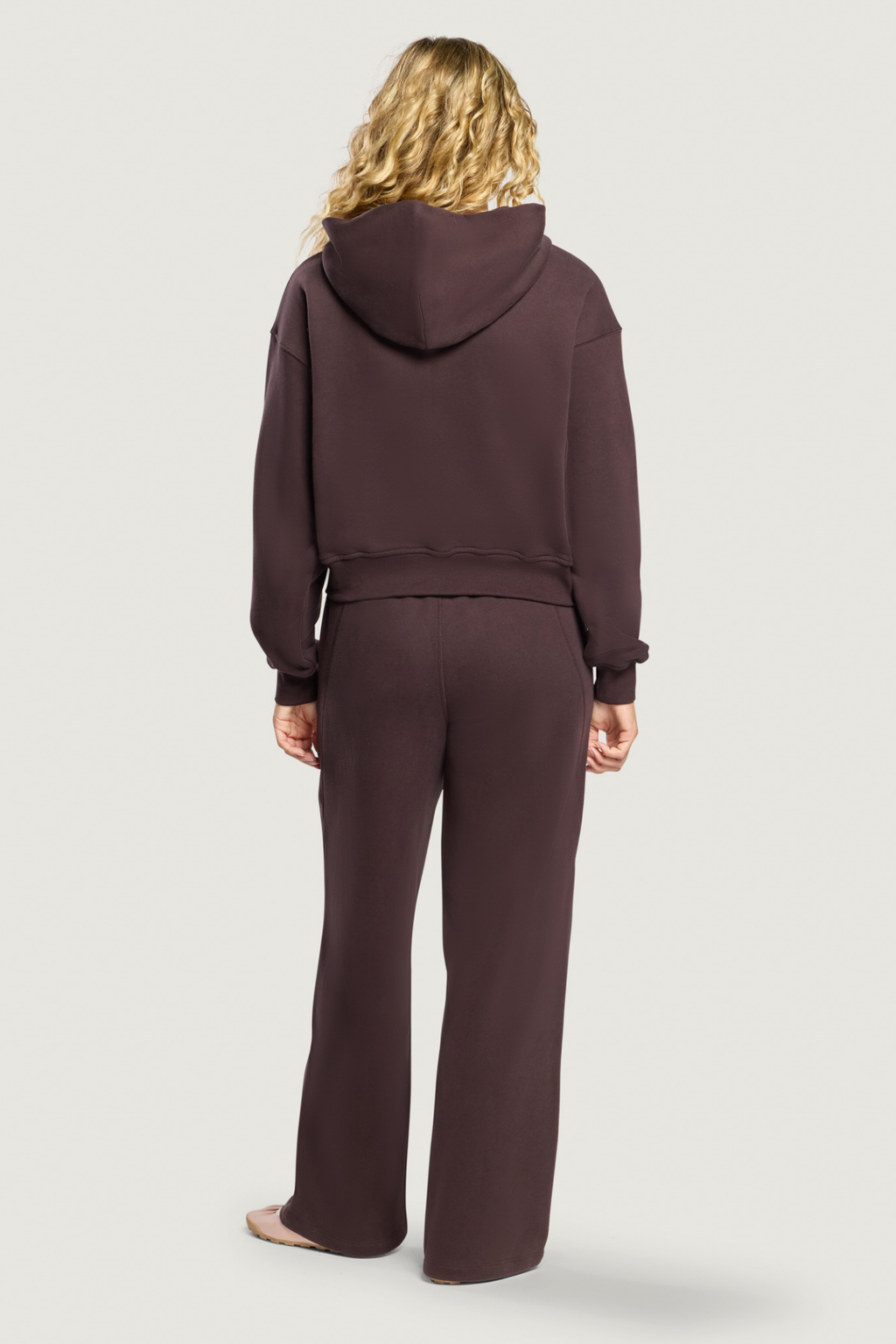 Gym+Coffee Daily Zip Hoodie Mocha Bean