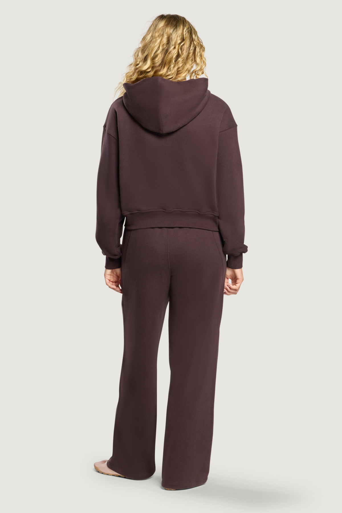 Gym+Coffee Daily Zip Hoodie Mocha Bean