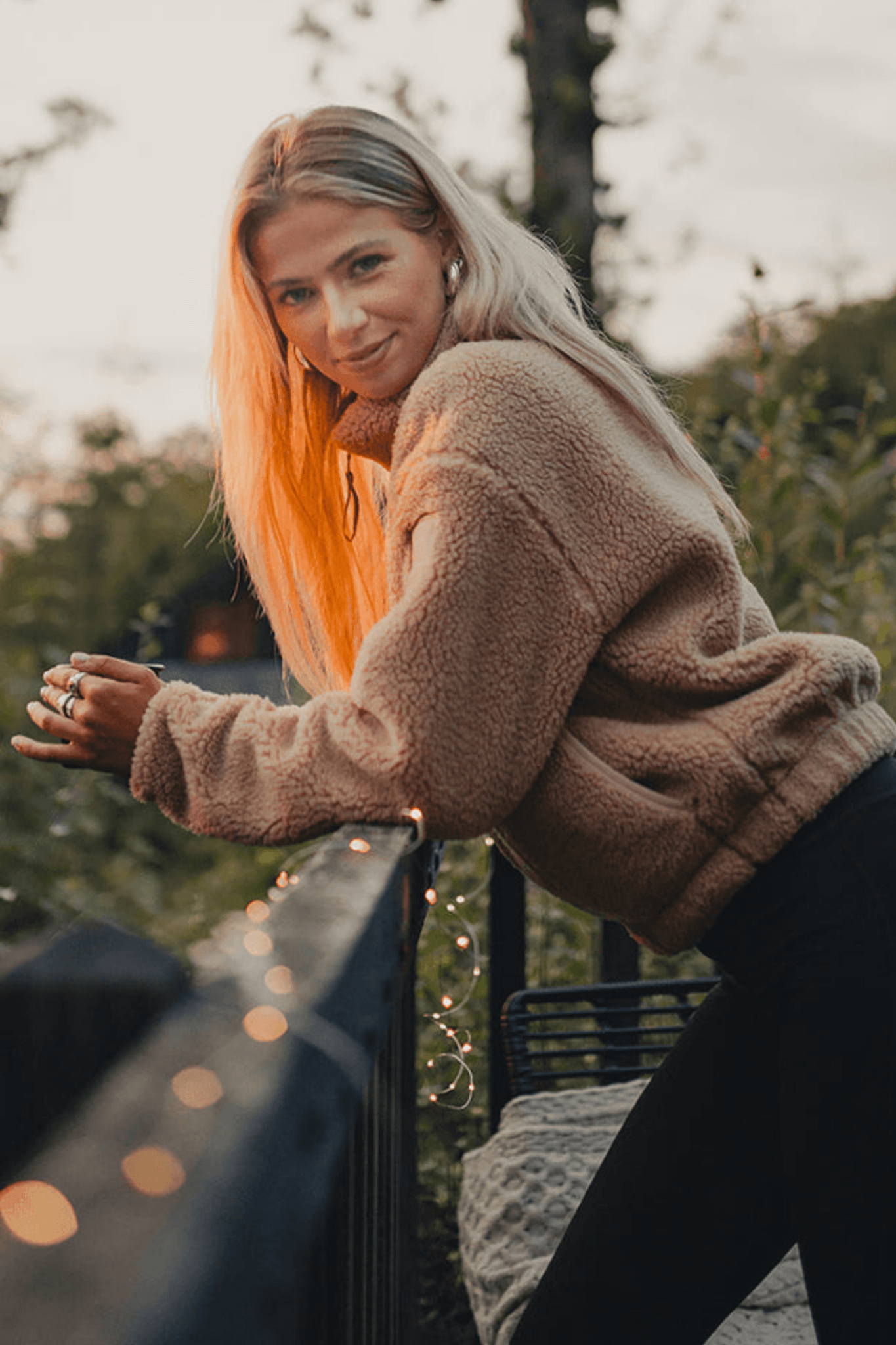Gym+Coffee Industry Fleece High Collar Jacket (w) - Sandstone - Dotique - Gym+Coffee