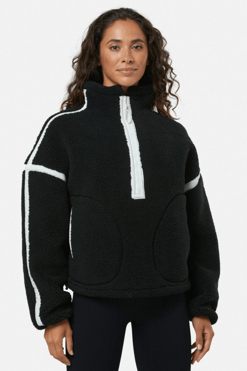 Gym+Coffee Industry Half Zip - Black – Dotique