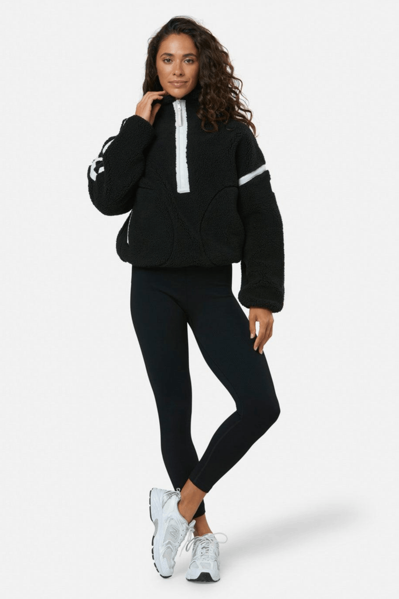Gym+Coffee Industry Half Zip - Black – Dotique
