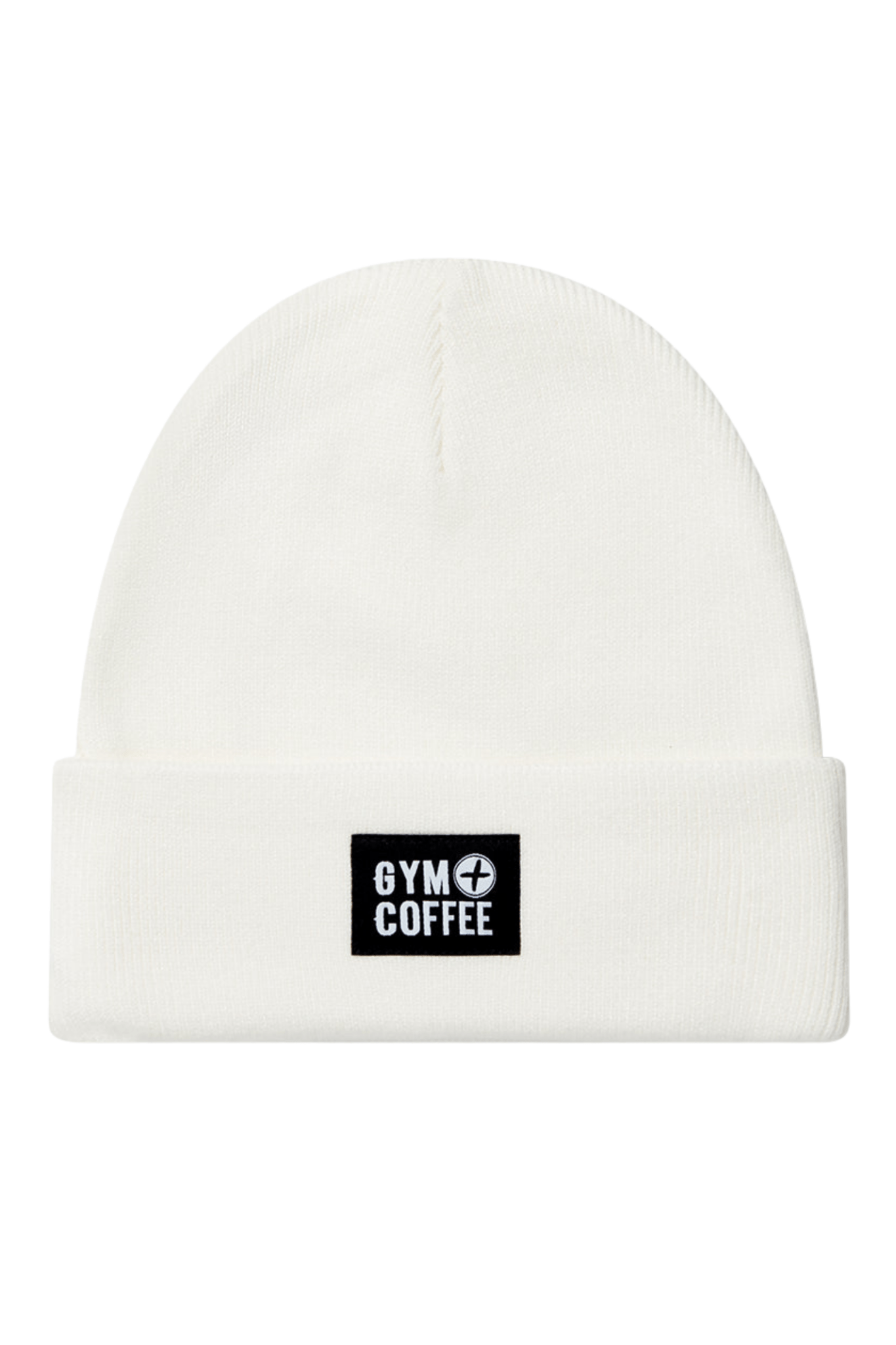 Gym+Coffee Knit Beanie - Cloud White - Dotique - Gym+Coffee