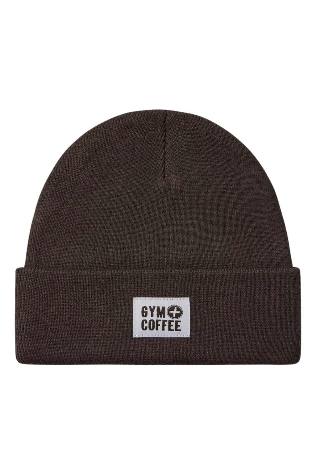 Gym+Coffee Knit Beanie Mocha Bean by Gym+Coffee brown knit beanie Shop Gym+Coffee at Dotique