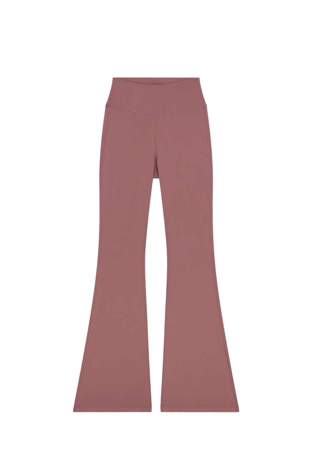 Gym+Coffee Soft Motion Flares - Terra Rose flared leggings in soft stretch fabric, shop Gym+Coffee at Dotique for activewear essentials