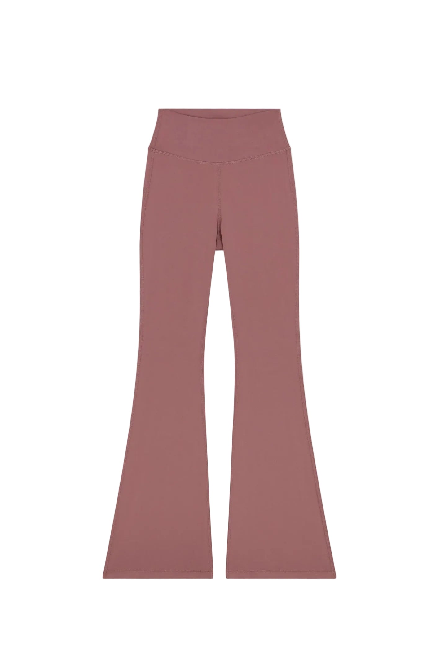 Gym+Coffee Soft Motion Flares - Terra Rose flared leggings in soft stretch fabric, shop Gym+Coffee at Dotique for activewear essentials