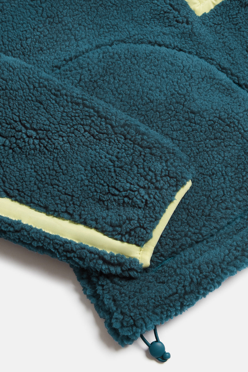 Deep Teal Industry Fleece Half-Zip from Gym+Coffee. Soft, cosy and easy to wear with a relaxed fit and zip detail — perfect for everyday layering. Shop at Dotique.