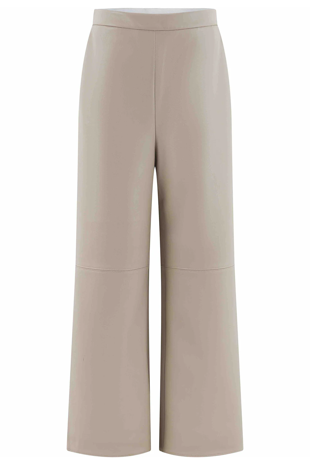 Herzens Leather Trousers Hanna - Limestone 25263-6900-130-34