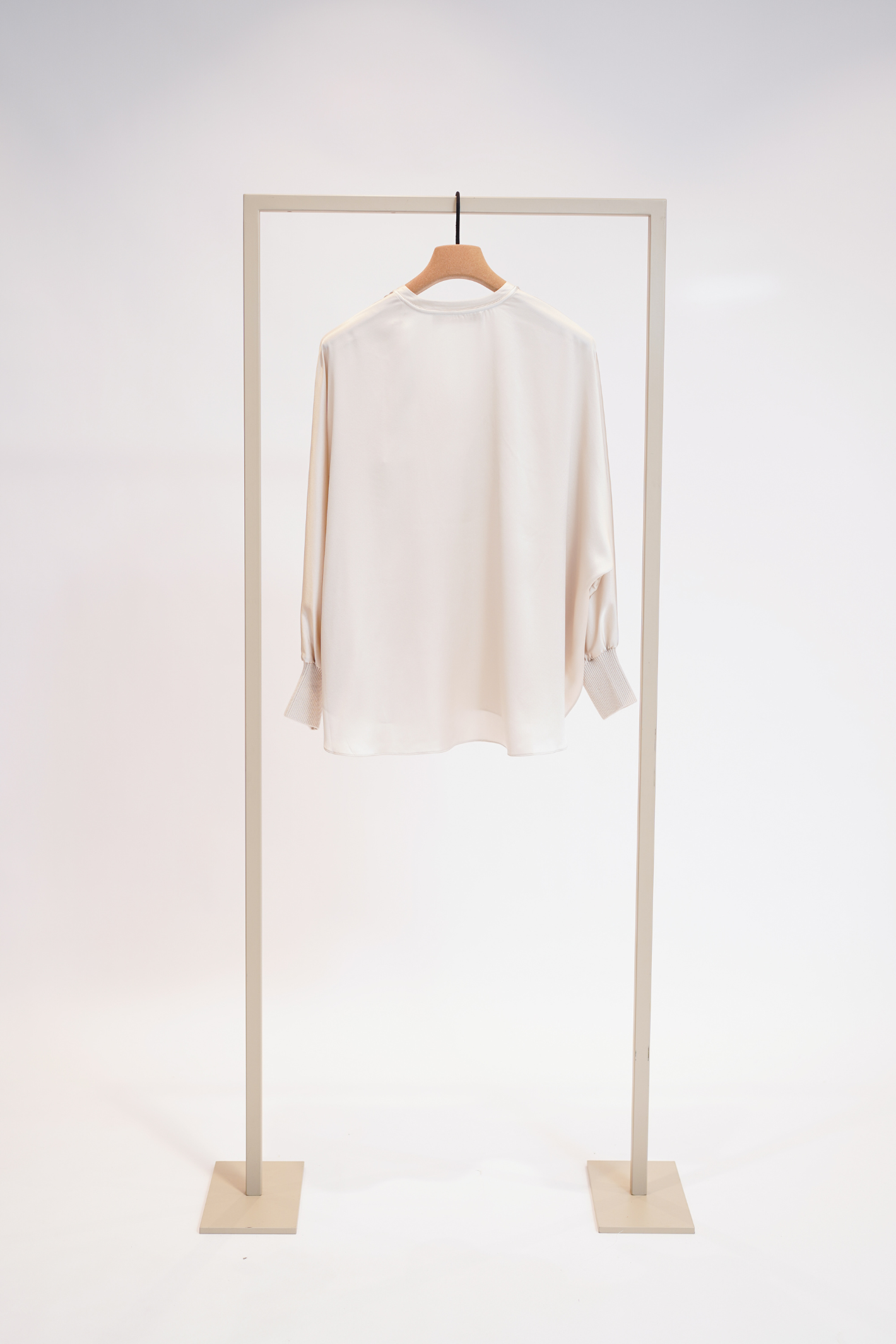 Herzens Silk Blouse Emilia - Limestone 25263-6100-130-36