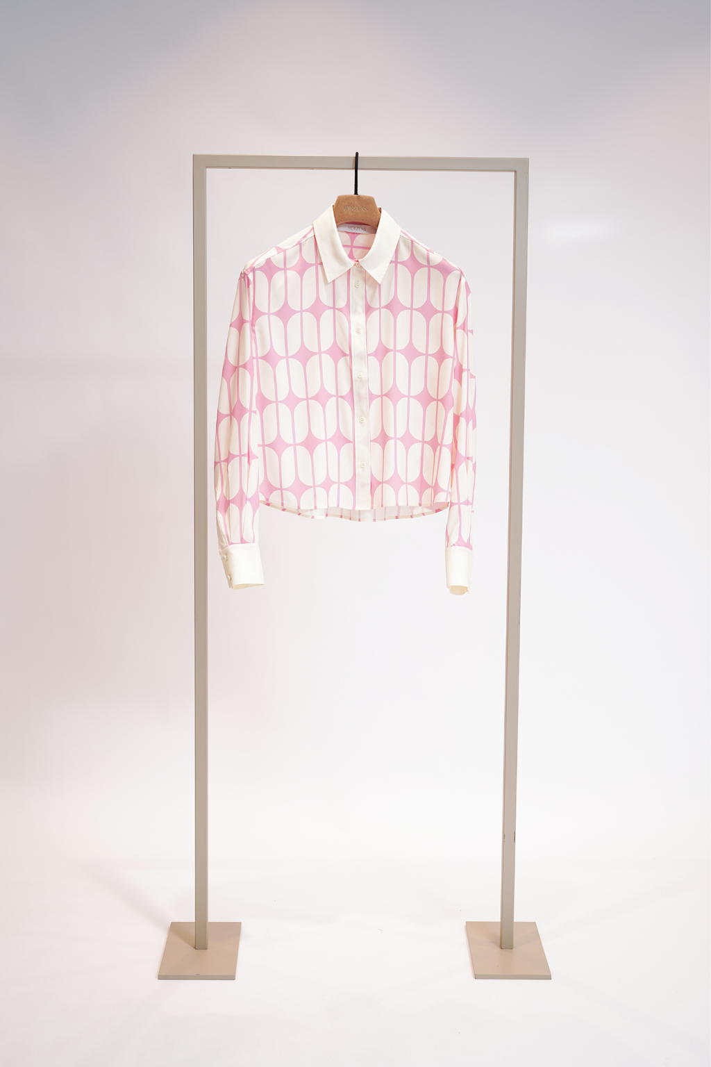 Herzens Silk Blouse - Pink Creamy 25263-6082-263033-36