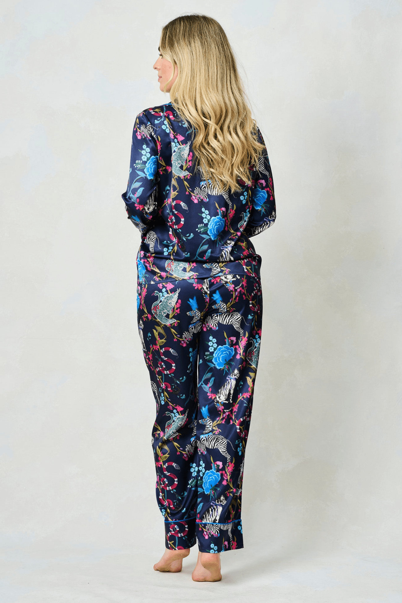 Hope and Ivy The Suzanne Pyjamas Silk Zebra 9105SU - Dotique - Hope and Ivy