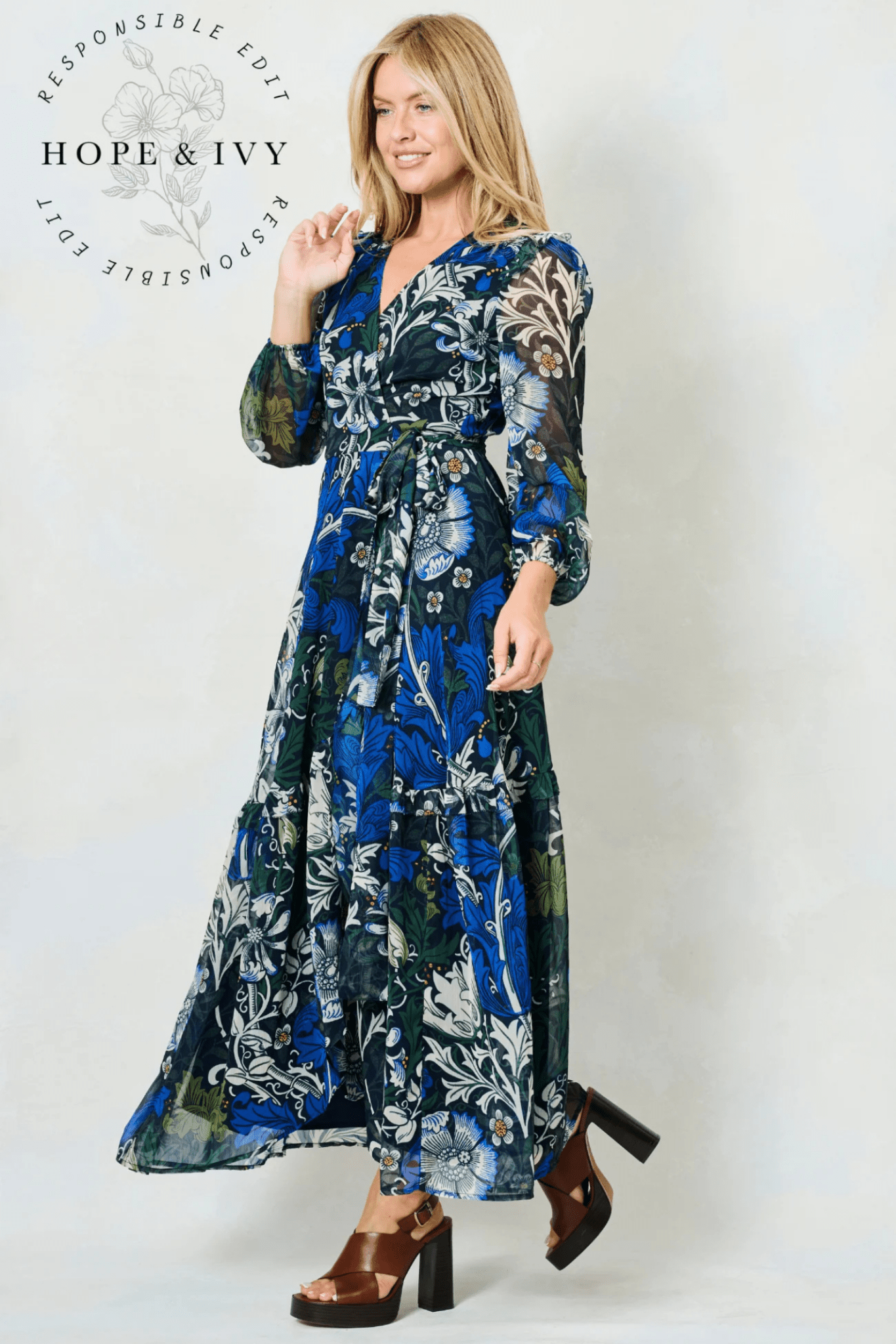 Hope & Ivy Chrysanthemium Dress - Dotique - Hope and Ivy