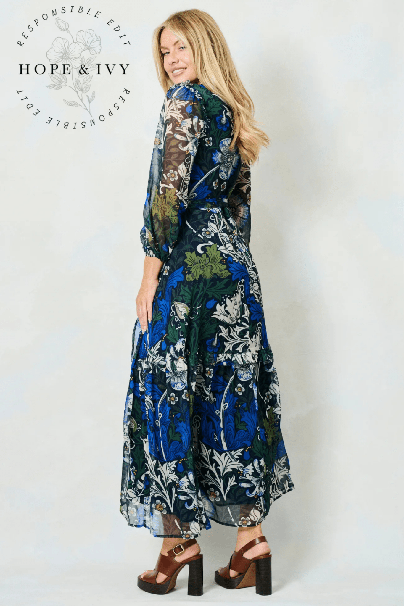 Hope & Ivy Chrysanthemium Dress - Dotique - Hope and Ivy