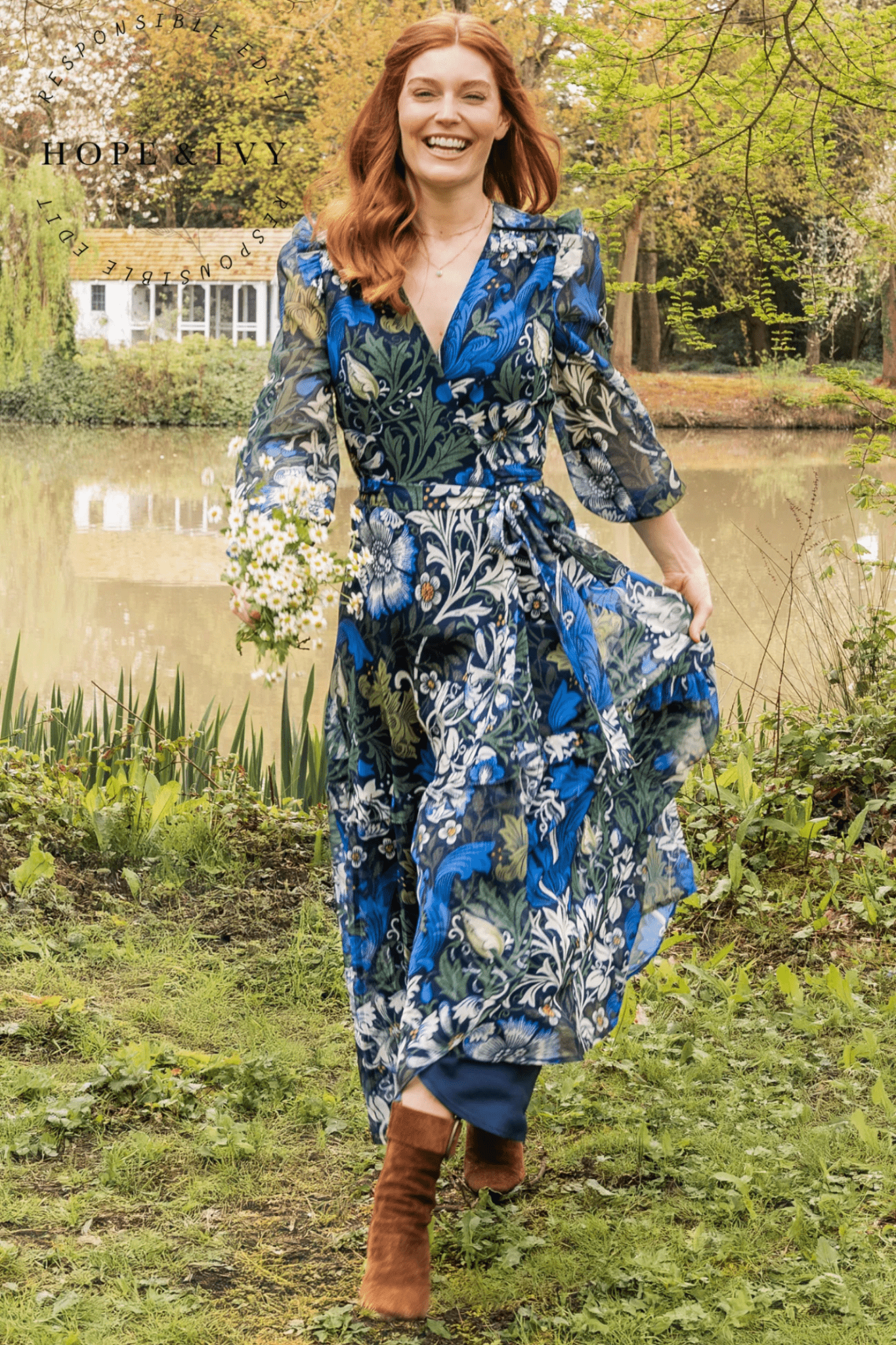 Hope & Ivy Chrysanthemium Dress - Dotique - Hope and Ivy