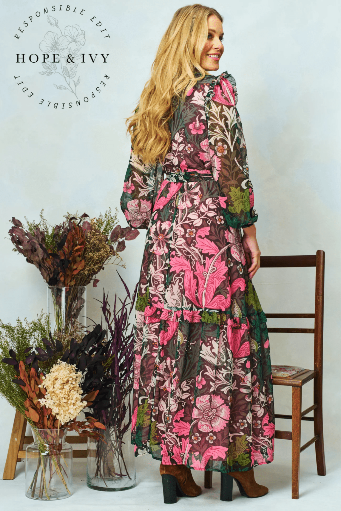 Hope & Ivy Rosehip Dress - Dotique - Hope and Ivy