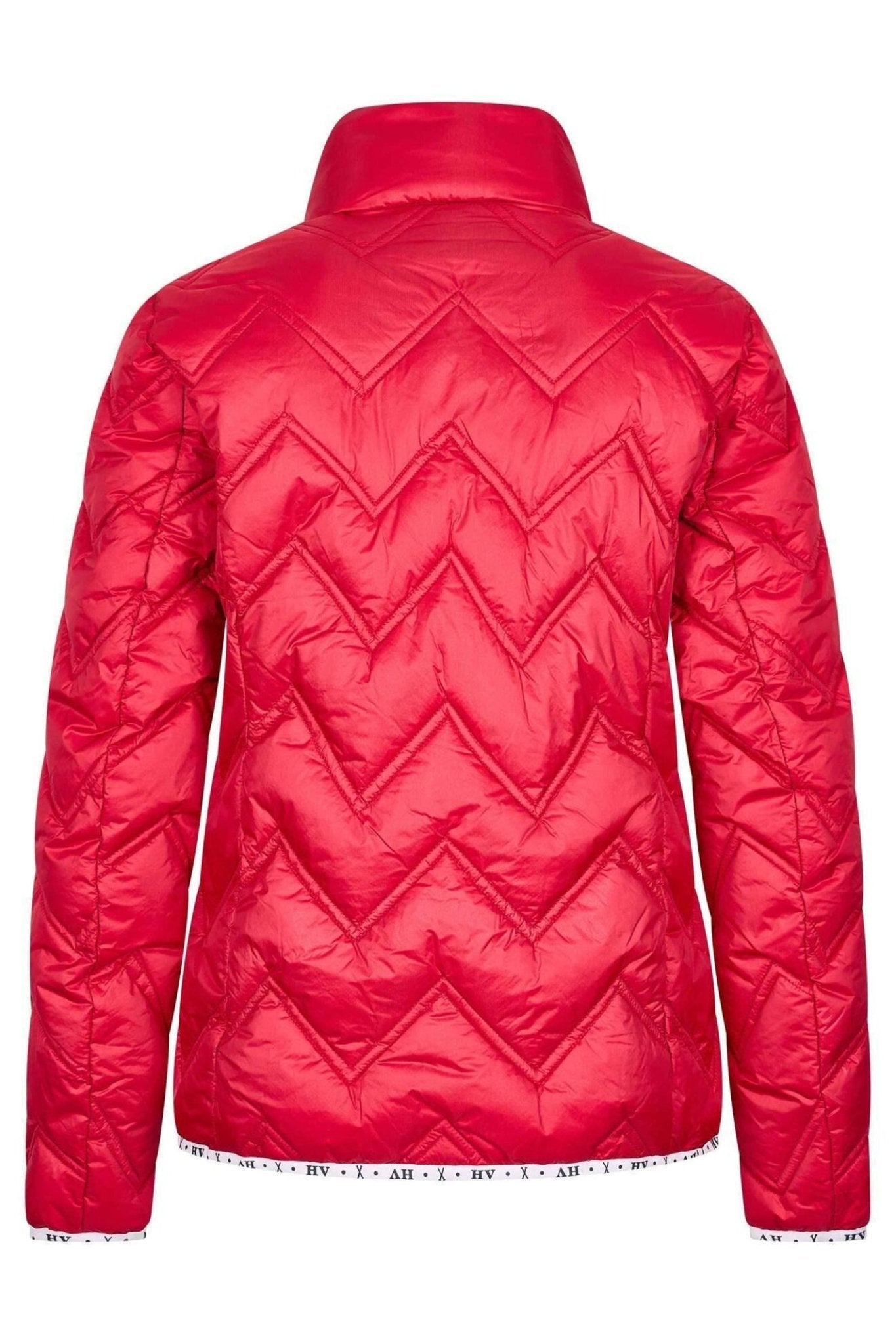 HV Society 0401103505 HVSAnya Red Quilted Jacket - Dotique - HV Society
