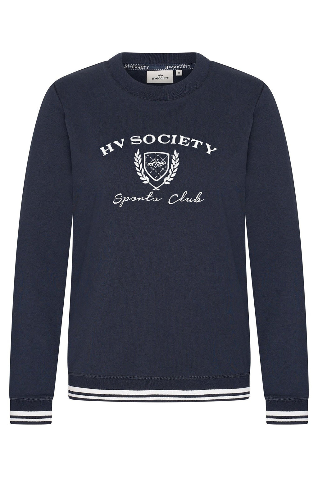 HV Society 0401103716 Matilda Sweater Navy - Dotique - HV Society