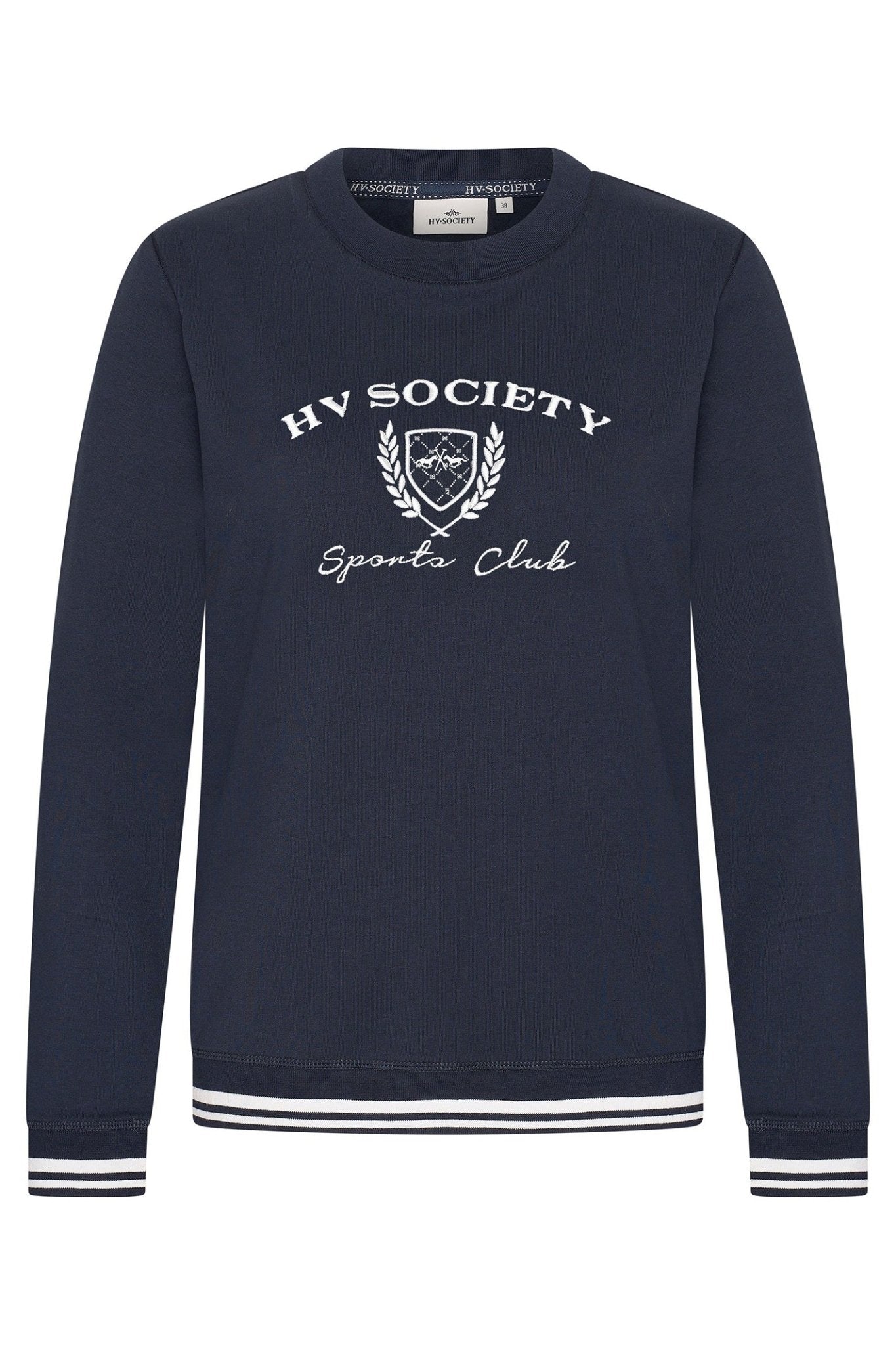 HV Society 0401103716 Matilda Sweater Navy - Dotique - HV Society