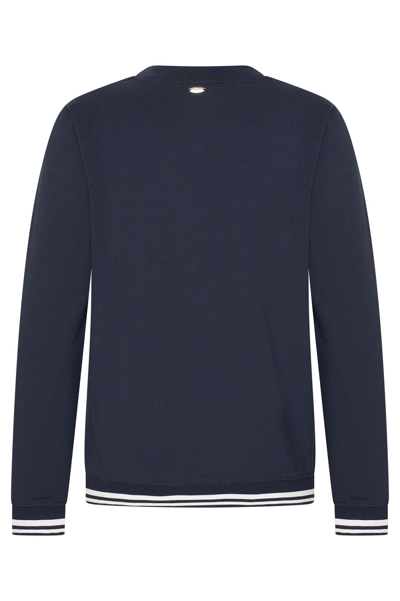 HV Society 0401103716 Matilda Sweater Navy - Dotique - HV Society