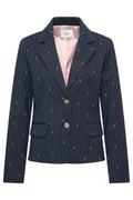 HV Society 0401103773 Rosia Navy Blazer - Dotique - HV Society
