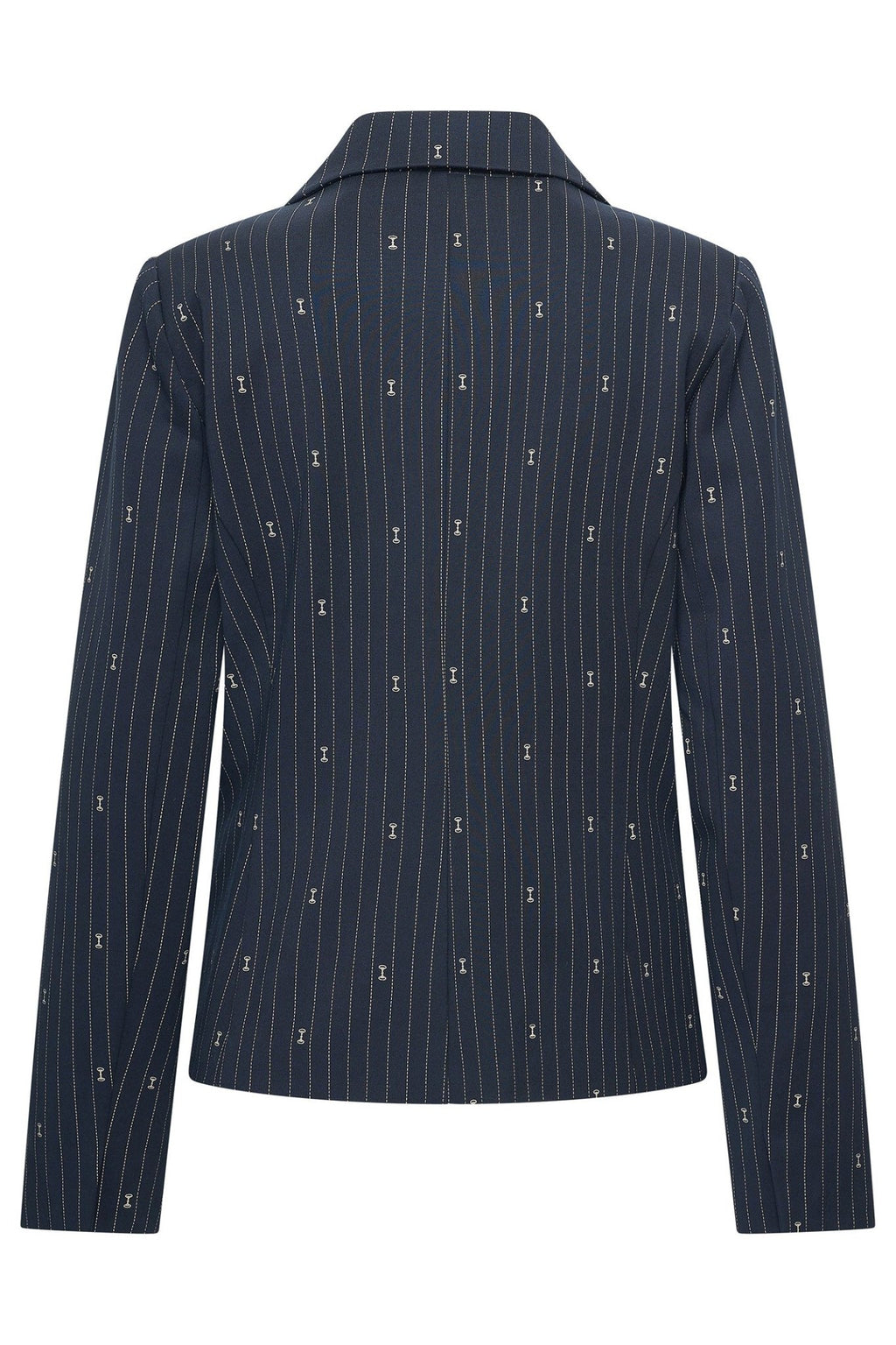 HV Society 0401103773 Rosia Navy Blazer - Dotique - HV Society