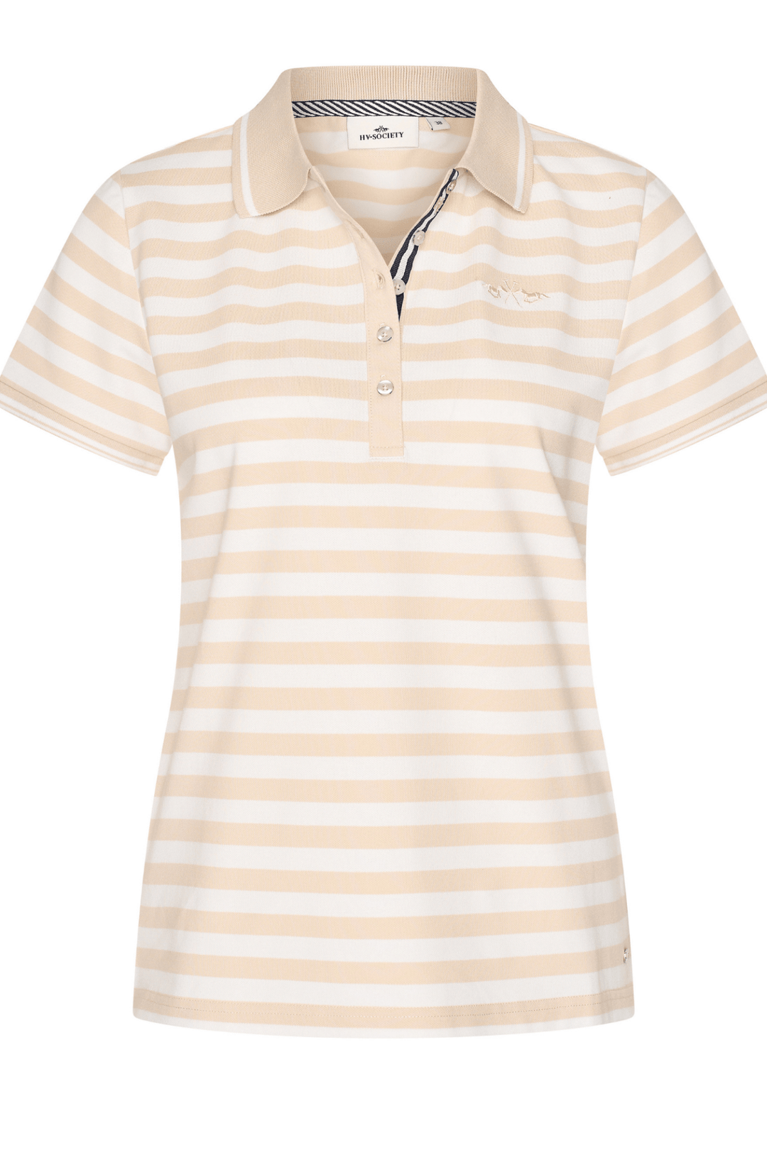 HV Society 0403103706 Poloshirt Striped HVSRavi Kit - Dotique