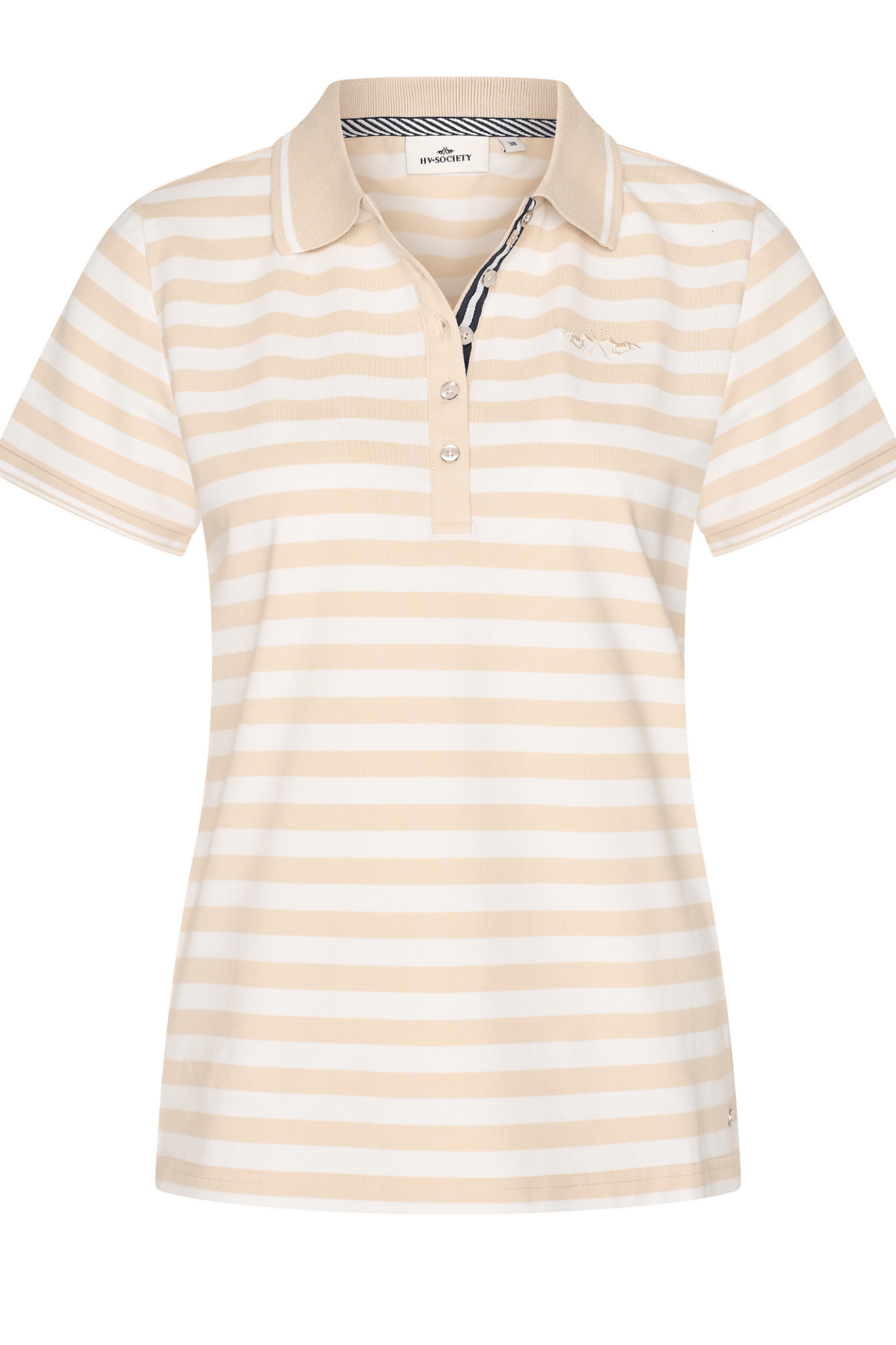 HV Society 0403103706 Poloshirt Striped HVSRavi Kit - Dotique