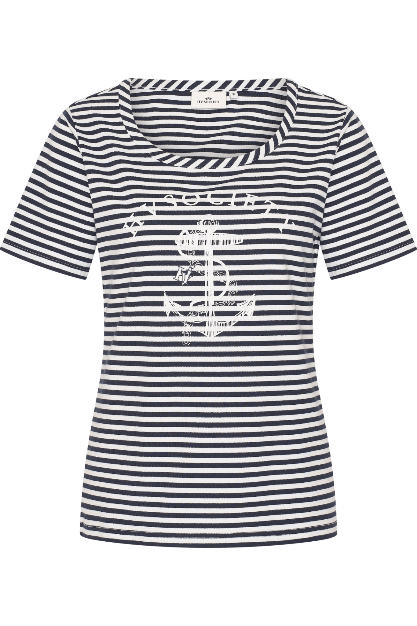 HV Society 0403103712 Top HVSTess Navy - Dotique