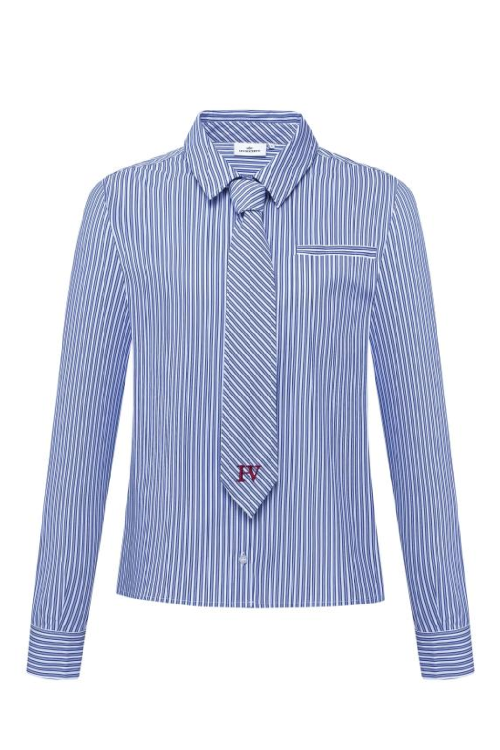 HV Society Blouse HVSBeau Navy 0404103852