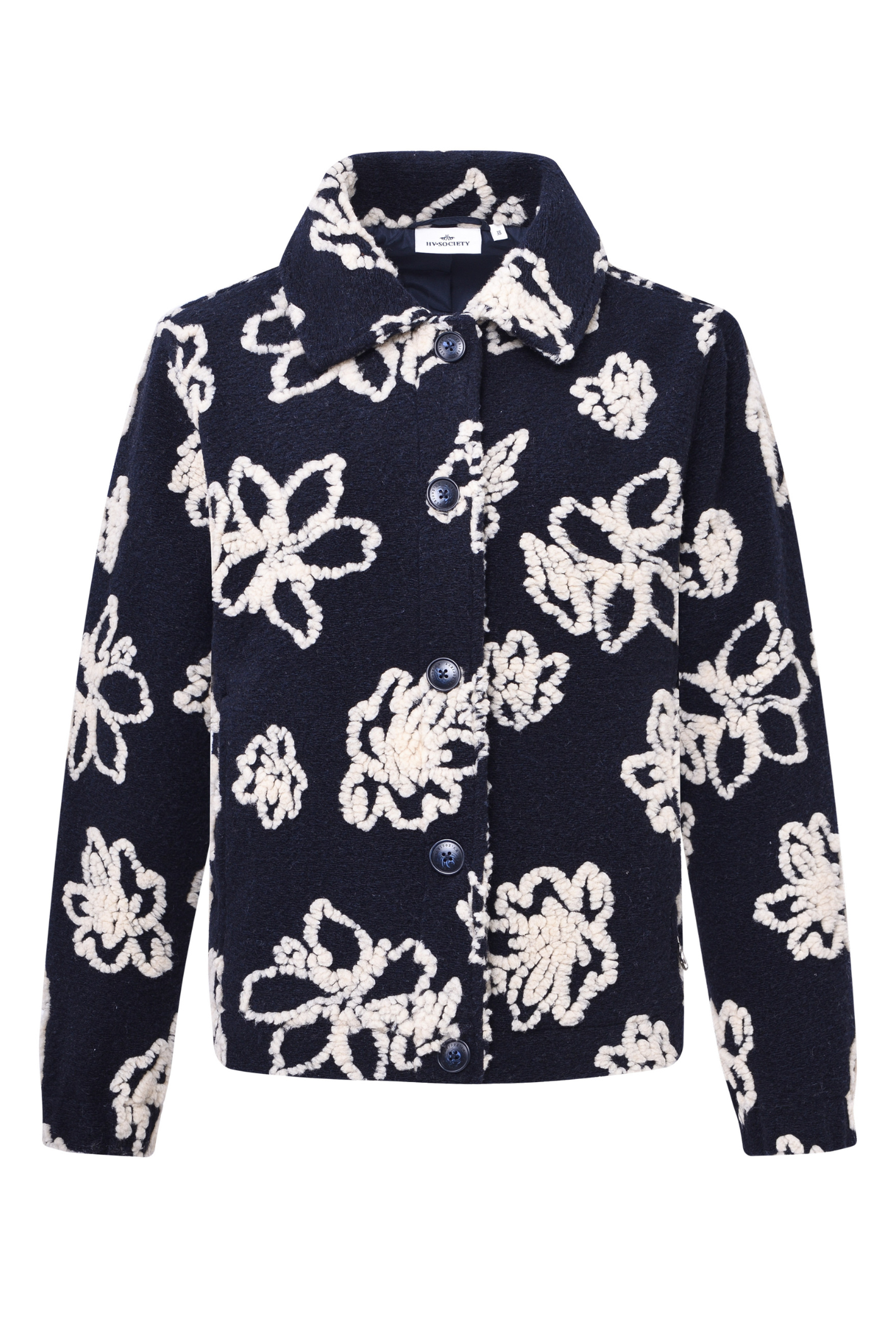 HV Society Cardigan HVSLiva Navy 0401103860