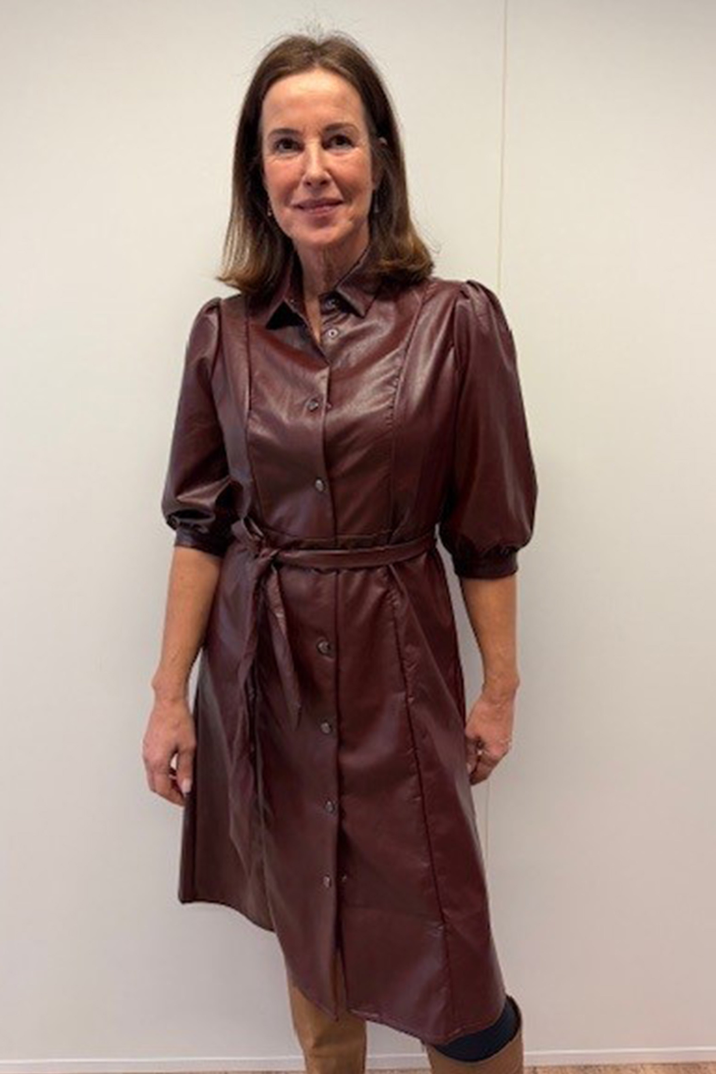 HV Society Dress HVSMaria Chocolate 0402103853