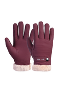 HV Society Gloves HVSGarbine Burgundy 0207103350