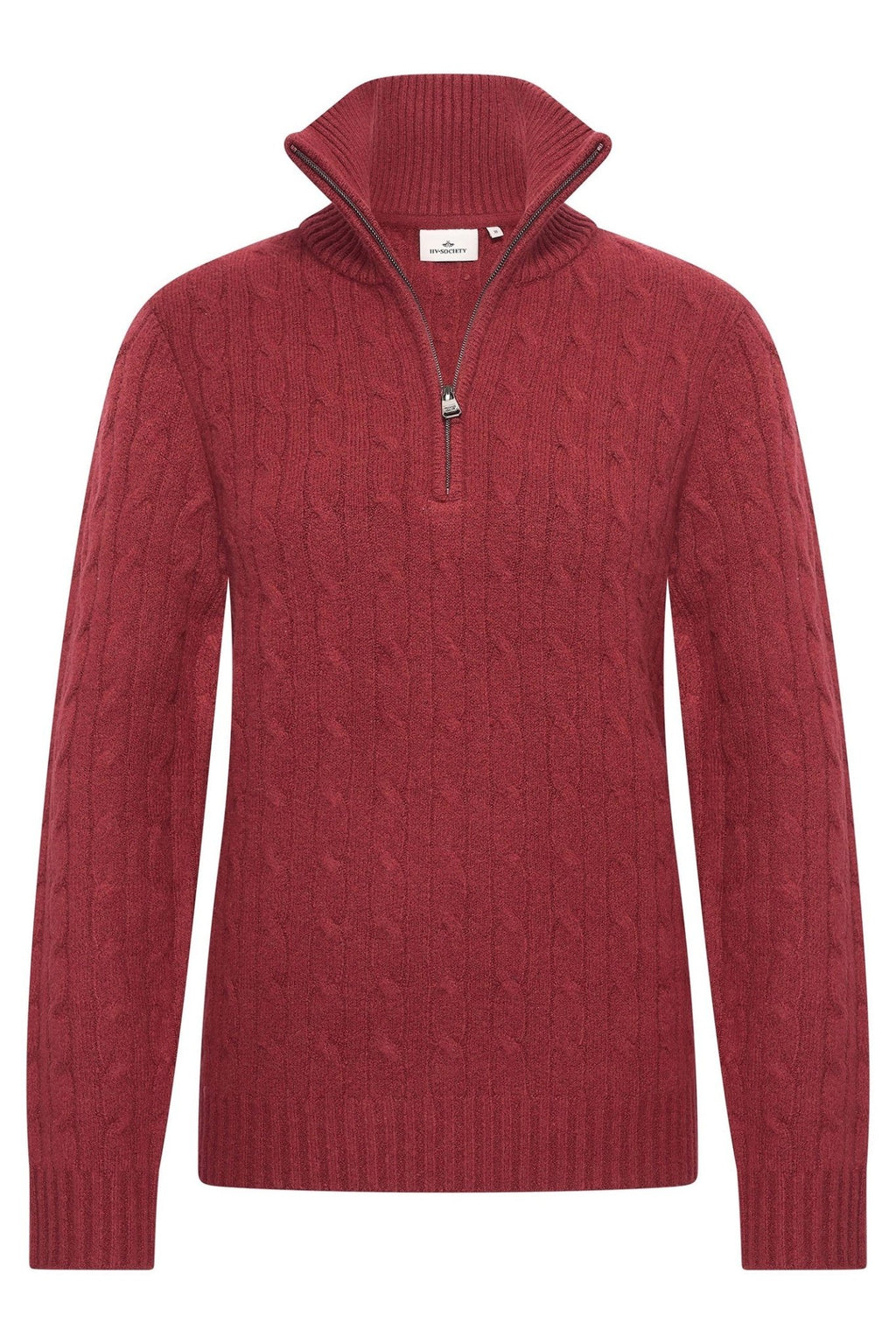 HV Society Jumper HVSMea Burgundy - Dotique - HV Society