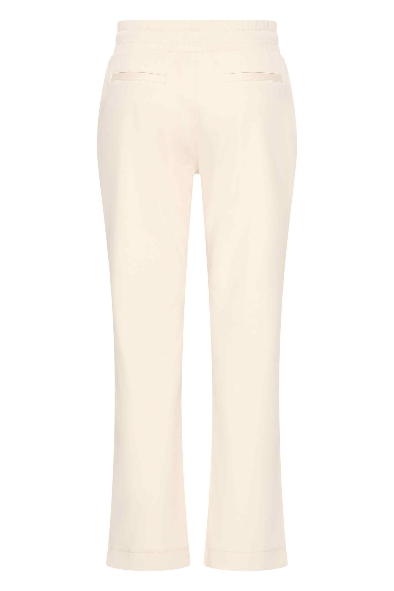 HV Society kit beige flared jogger trousers with drawstring waist – Dotique

