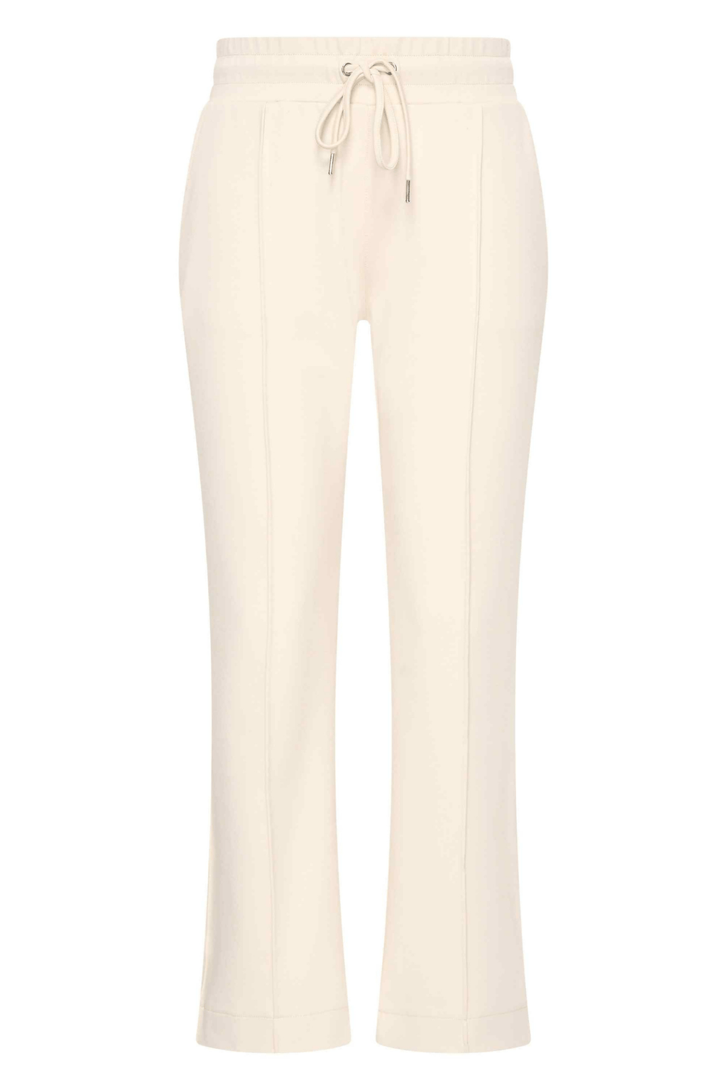 HV Society kit beige flared jogger trousers with drawstring waist – Dotique

