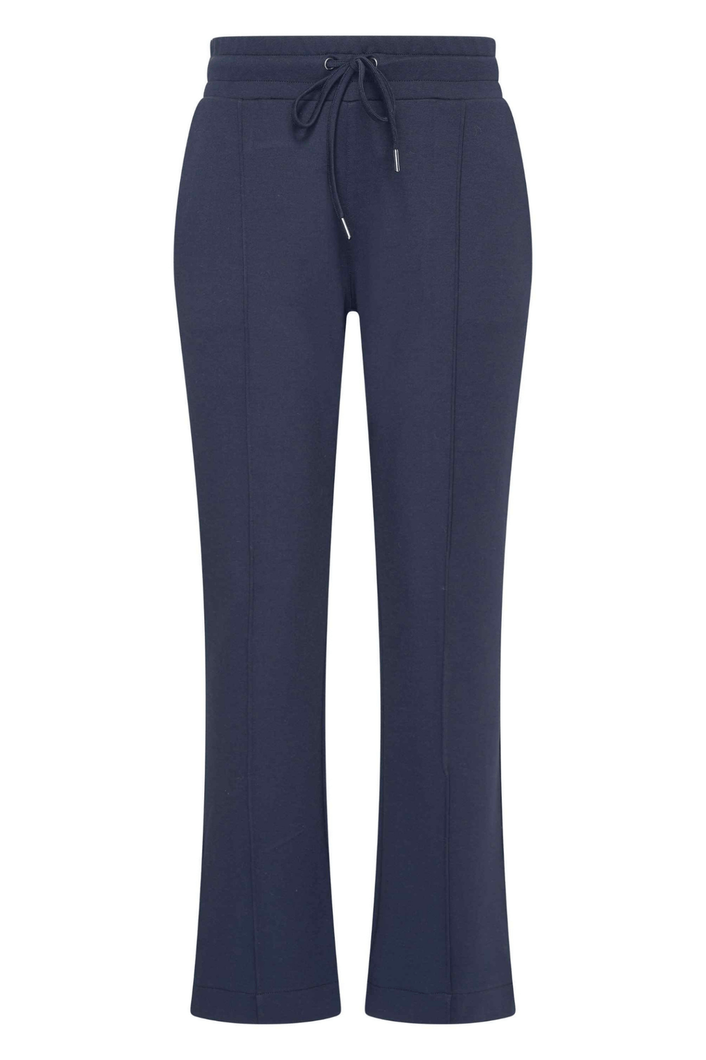 HV Society navy flared jogger trousers with drawstring waist – Dotique

