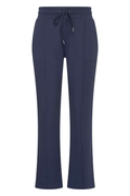 HV Society navy flared jogger trousers with drawstring waist – Dotique

