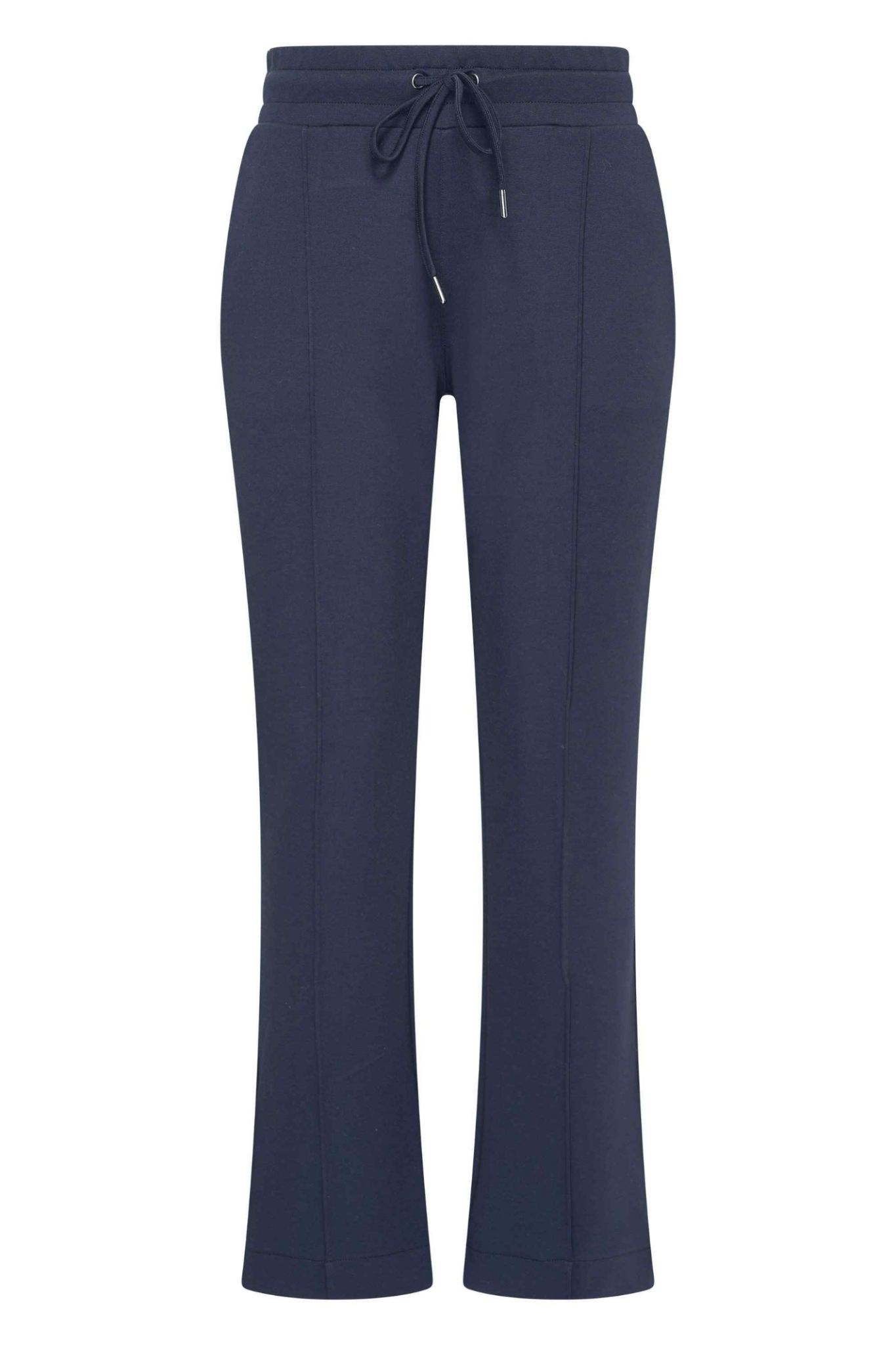 HV Society navy flared jogger trousers with drawstring waist – Dotique

