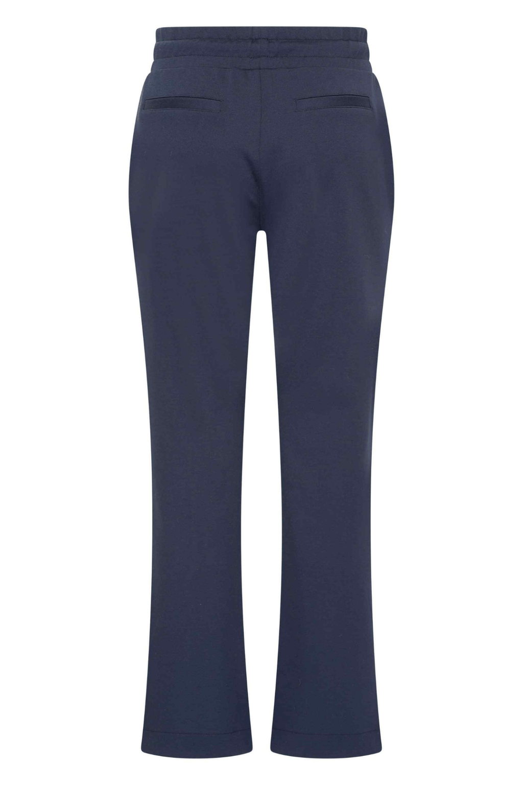 HV Society navy flared jogger trousers with drawstring waist – Dotique

