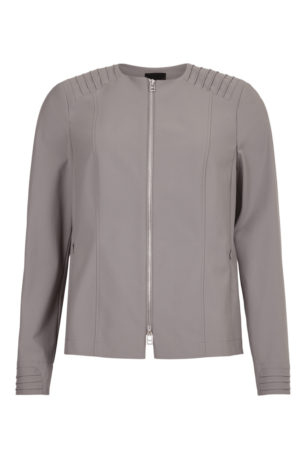 I'cona 67334-60276-97 Grey Cropped Jacket (58cm)